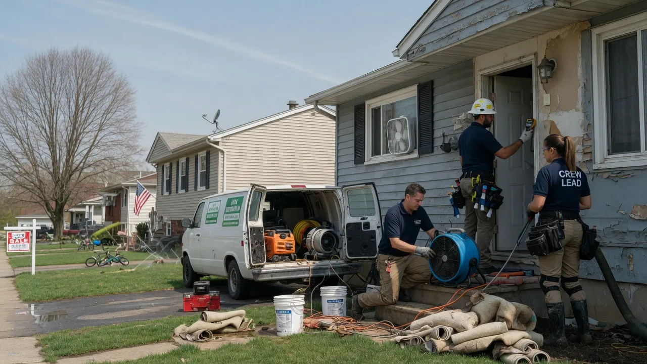 Flood Cleanup in Roseland, VA near me